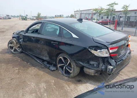 2020 Honda Accord Sport from USA, damaged, VIN 1HGCV1F34LA052849